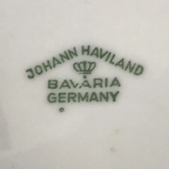 Johann Haviland Bavaria Germany Antique Pair of Bowls - Picture 2 of 8